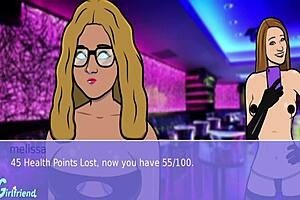 mature women dancing and stripping in night club game