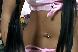 Judy Star Takes Jizz On Hairless Pussy