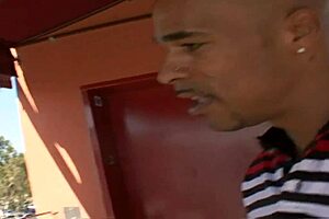 Does Tristan Kingsley get a huge black cock up her hole while fingering?