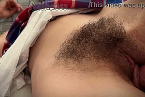 Big dick stepson risky fuck hairy asian milf pussy