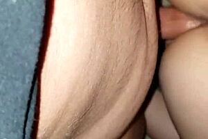 Pregnant Granny Gets Pussy Licked And Creampied