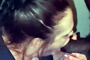 Intensely Giving Thick Black Cock Amazing Head in Bedroom