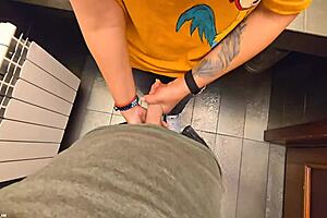 Young Milf Begs for Creampie in Her Tight Pussy