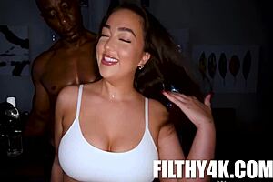 Cassie Lenoir's Sensual Massage Turns Provocative?