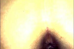 vered latina milf self masturbation doggy style with creampie ending