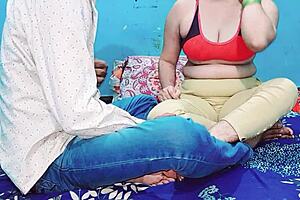 Skinny girl gets facial after gaping pussy from fat cock