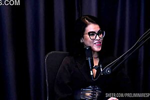 Carla Santos and Bia Hot in podcast compilation with lingerie and ass