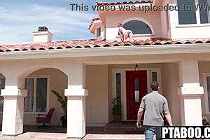 Busty MILF Adira Allure Gets Assfucked By Stranger While Searching For Her Lost Cat