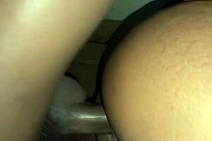 homemade encounter with stepdaughter in night wear