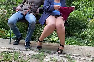 satisfying son-in-law's dirty needs with wet pussy and panty sniffing.