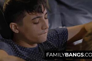 Son in law proves fidelity by fucking stepmom Rachael Cavalli with Rick Spanish 😉