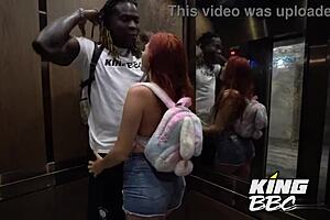 redhead enjoys crazy adventures with big cock in florida riding and cumshot