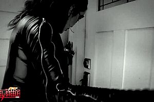 Masked MILF Burglar Ties Up And Blows