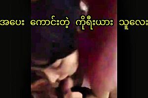 Beautiful Korean Couple Feels Intense Orgasm in Homemade Sex