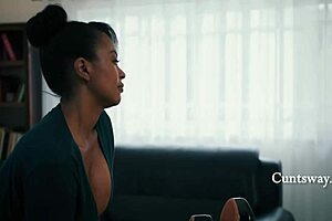 Lesbian MILF Hires Women For Butt Plug Fun At Work. They Lick Asses And Dominate Each Other.