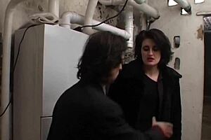 a slutty milf takes a nice cock deep in her ass