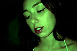 Sister-in-law with green eyes and big ass in homemade scene