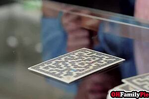 Bold Teen Leia Rae Shares Boyfriend's Cock With Stepmom Tiffany Fox In Intense Foursome