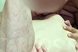 Husband Boldly Licks Wife's Wet Pussy