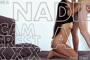 Stepdad instructs his babygirl on sex with oiled massage and feet play