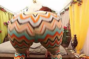 Marcy Diamond's Big Butts in Bisexual Lesbian Action