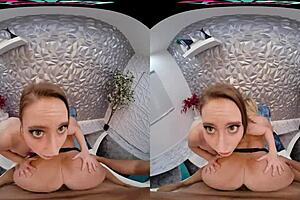 vrhush takes hands-on approach with alura jenson and laney grey!