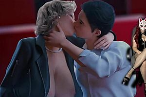 Apocalust ep 17 - boobs pop out at the movies.