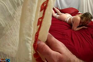 Stepmom caught giving phone sex