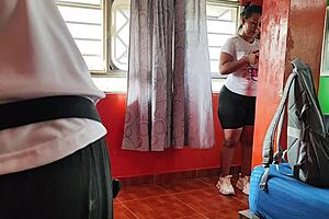 Step-Nephew Makes Me Suck Deepthroat When Husband's Away