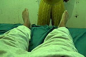 hairy amateur stepmom sneaks into her 18 year old STEPSON'S BEDROOM and makes him CUM hard