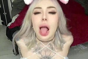 Bunny Girl Milf Fucks Big Cock!