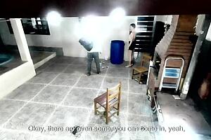 Man Intensely Asks For Help, Gets Blackmailed Into Giving Blowjob And Rough Sex With Unfaithful Wife, Clothes Ripped