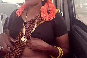 Stepmom And Stepson Drive Long With Dirty Talk Fucking