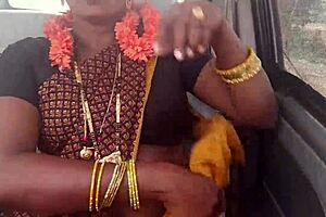 Stepmom And Stepson Drive Long With Dirty Talk Fucking