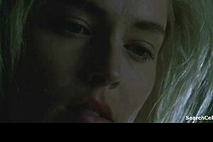 Sharon Stone in the 1993 film Sliver, featuring nude scenes