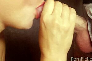 Mina blows Wincel! Cum in mouth!