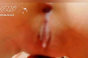 Japanese housewife gets creampie in homemade sex video