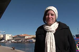 hot bitch caro shows herself public then gets fucked hard