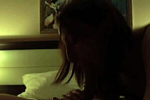 sexy milf sucks dick in cowgirl and swallows cum