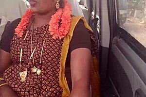 Stepmom And Stepson Drive Long With Dirty Talk Fucking