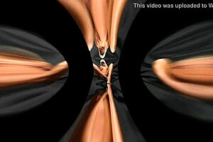 Check out this mature blonde's big pussy!