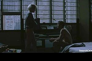 Sharon Stone in the 1993 film Sliver, featuring nude scenes