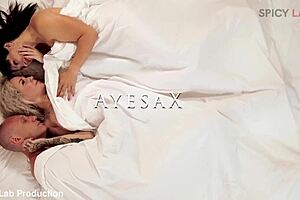 sweet awakening with blonde and brunette big boobs milfs in cowgirl, doggystyle, spooning, kissing, and cum