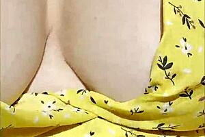 Wifey Flashes Perfect Tits While Driving In The Car Part 1