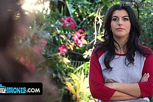 Hot Step Sisters And Brothers In Rough 3some Parody With Blowjobs