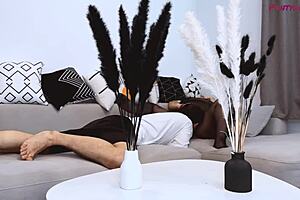 Chubby Chaser Karl Gets Ffm Threesome with Step Mom!