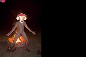 Asian Not Sister Destroying Pussy in Outdoor Holiday Casting with Squirting?