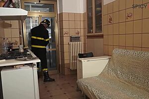 wow! firefighter julius opens the door to eager luna dark's pussy with big boobs and deep throat!