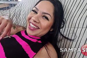 Wife and girlfriend in bisexual anal creampie session.