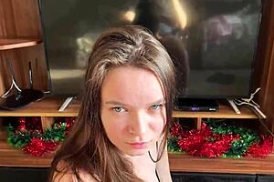 Stepsister Does Housework Helps Stepbrother Remove Dick Erection